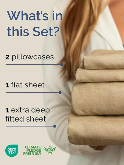 Extra Deep Pocket Cal King Sheets - Image 2
