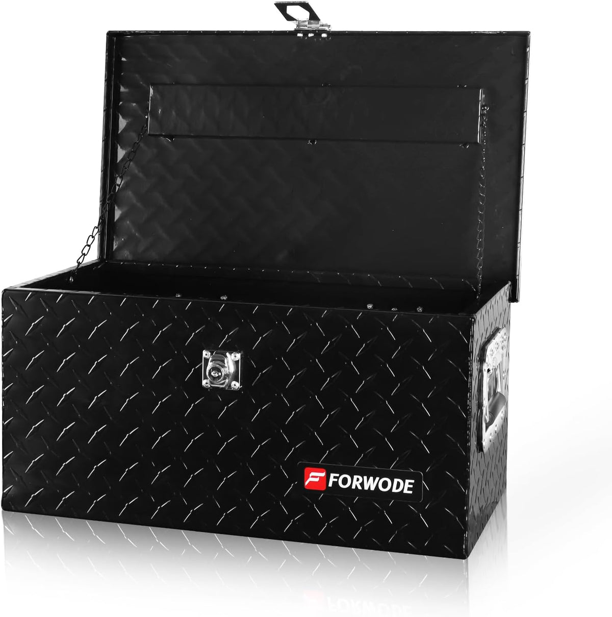 forwode 20 inch aluminum truck tool box lockable, view 9