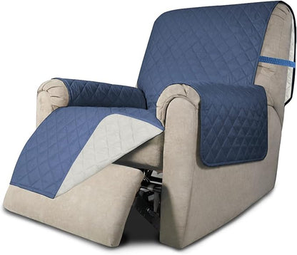 Easy-Going Recliner Chair Covers Reversible Recliner Slipcovers Water Resistant by Easy-Going