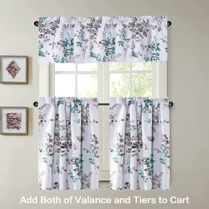 H.VERSAILTEX Valance for Kitchen Windows/Bathroom/Living Room/Bedroom Blackout - Image 6