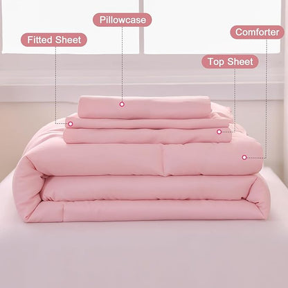 Wowelife Pink Toddler Bedding Set - Image 6