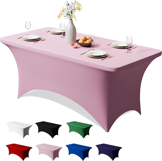 Trlyc 1 Pack 6FT Spandex Table Cloth by TRLYC