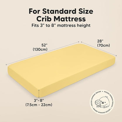 KeaBabies 2-Pack Baby Crib Sheets - Image 3