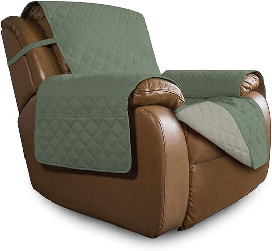 Easy-Going Oversized Recliner Cover Reversible Couch Cover Sofa Cover by Easy-Going
