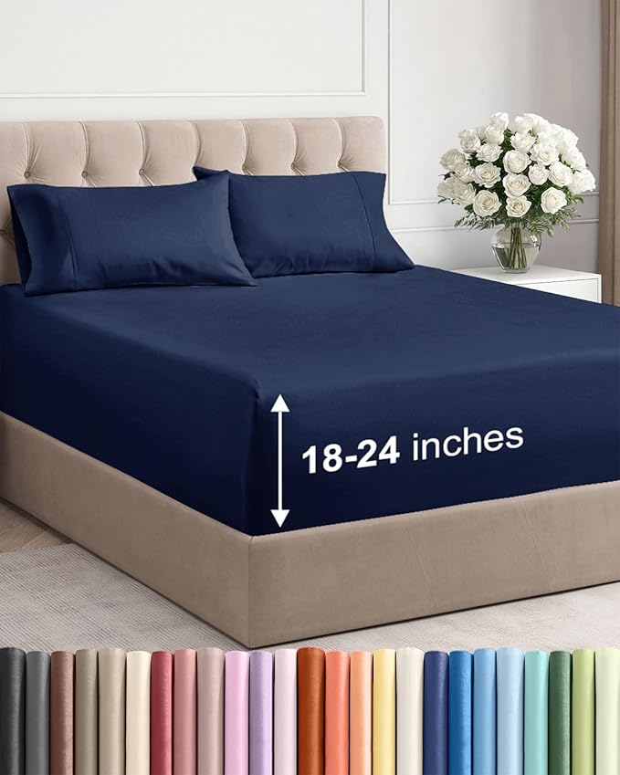 Extra Deep Pocket King Sheets by CGKUnlimited