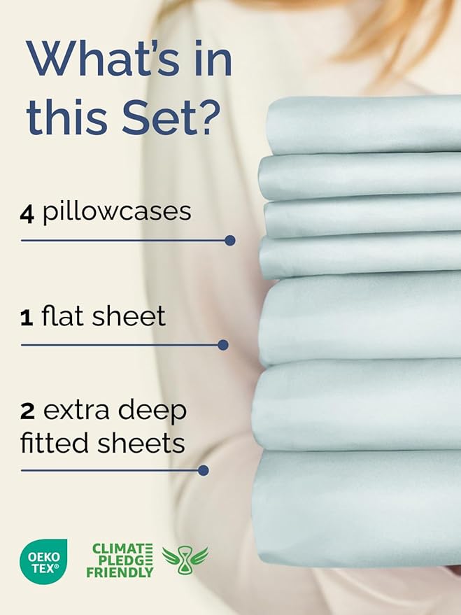 Extra Deep Split King Sheet Set - Image 2