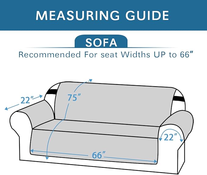 H.VERSAILTEX Reversible Sofa Slipcover Furniture Protector Water Resistant 2 - Image 2
