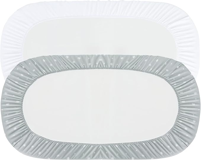 Baby Bassinet Sheets 15" x 30", Fit - Image 4