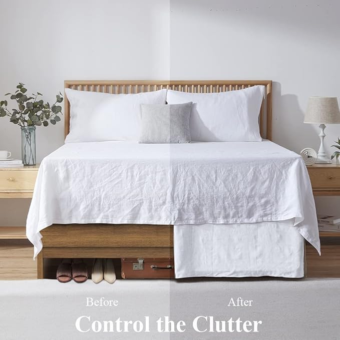 Simple&Opulence Belgian Linen Bed Skirt - Image 6