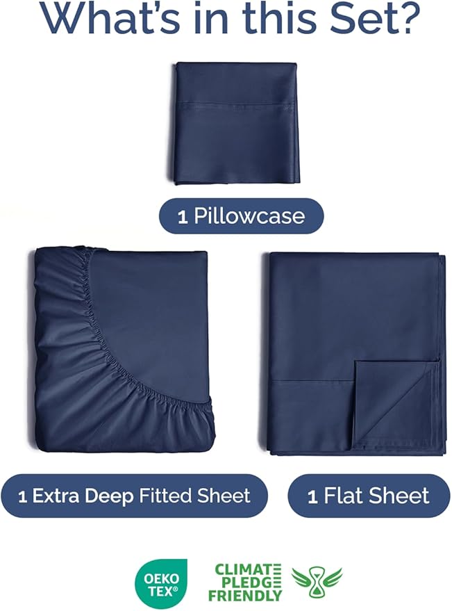 Extra Deep Pocket Twin Sheets - Image 3