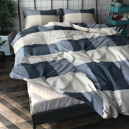 lifetb california king comforter set modern style plaid, package contents