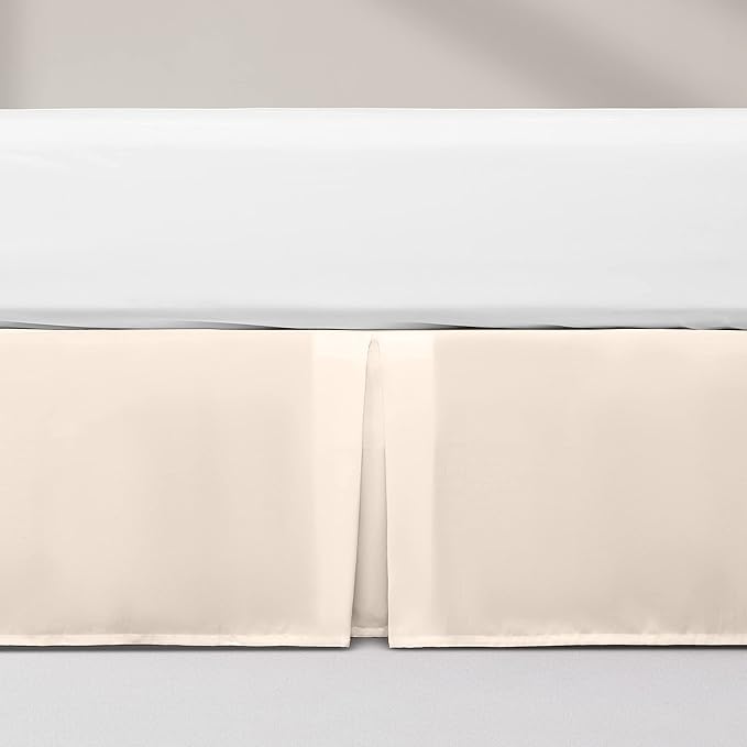 SONIVE Twin Bed Skirt, Classic Tailored Easy Fit Brushed Microfiber Skirts - Image 8