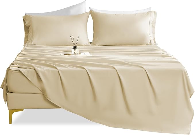 Silky Soft Twin XL Sheet Set by COZYSMILE