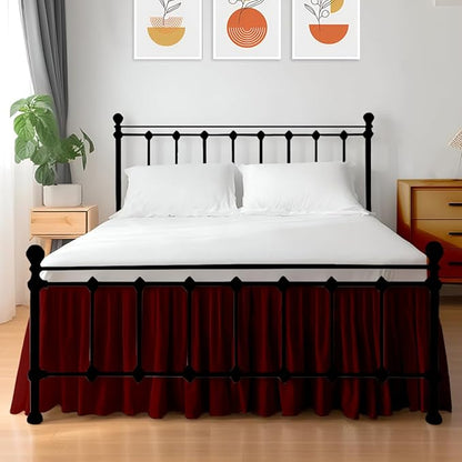 Shreem Linen Ruffled Bed Skirt by SHREEM+LINEN