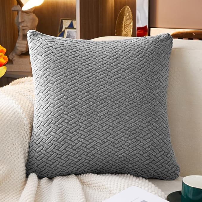 Throw Pillow Covers Couch Pillows Covers Wear-Resistant Universal Stretch - Image 2