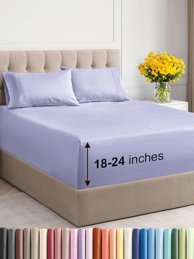 Extra Deep Twin Sheet Set by CGKUnlimited