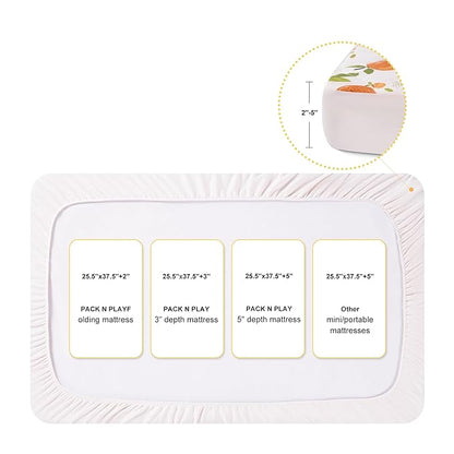 TILLYOU Pack and Play Sheet - Image 3