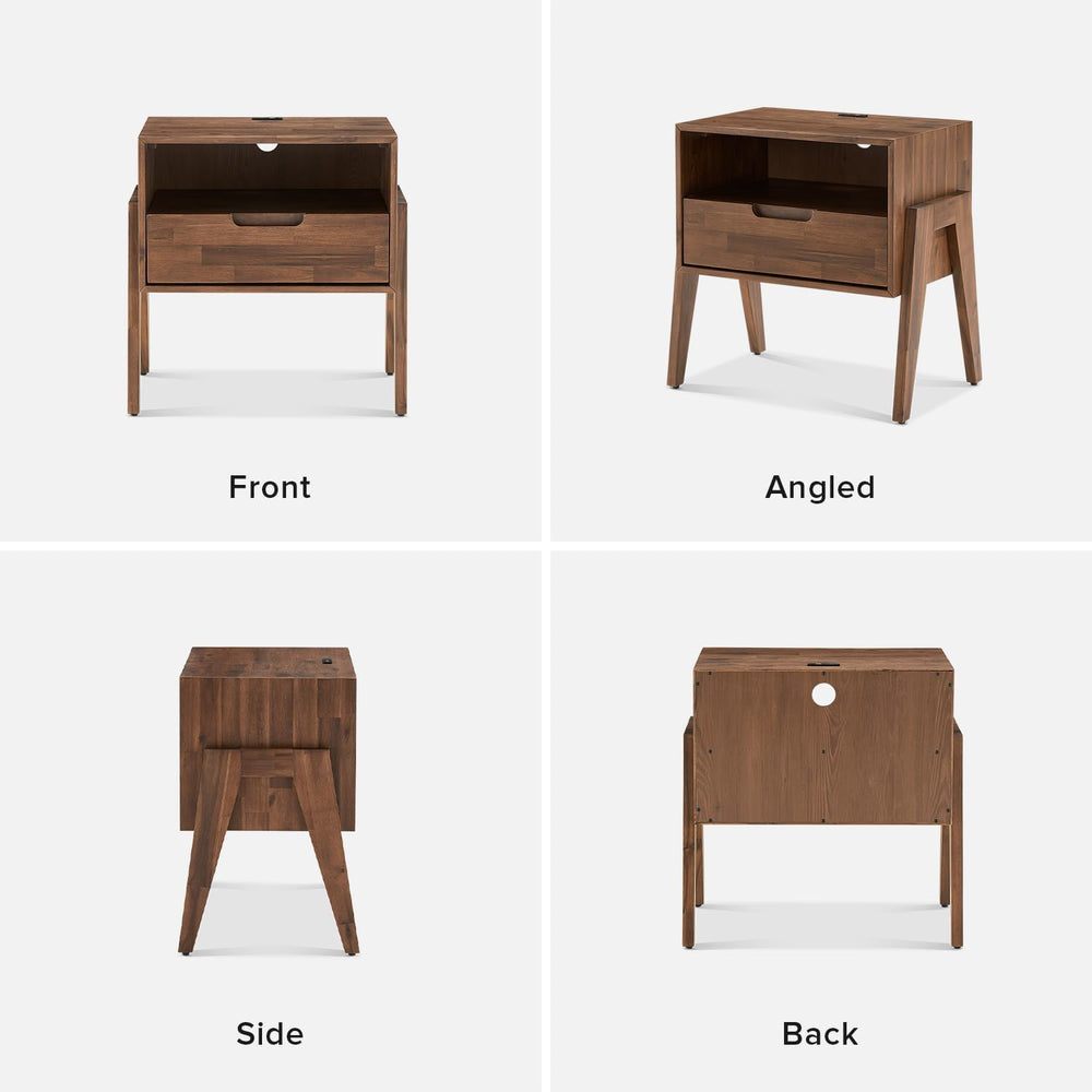 mopio Ted Nightstand, Side Table, End Table (Single)