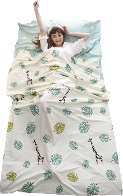 TRIWONDER Sleeping Bag Liner Cotton Camping Travel Sheet Sleep Sack Adult by TRIWONDER