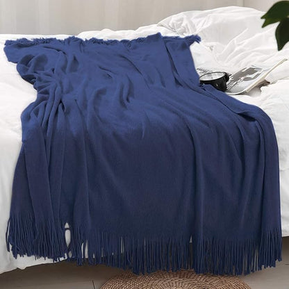 Homiest Decorative Knitted Throw Blanket - Image 3