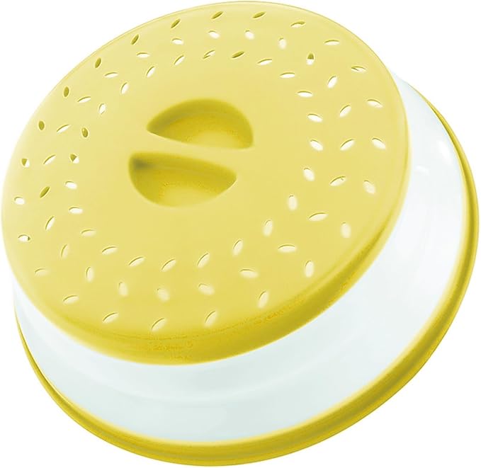 Collapsible Microwave Splatter Cover, 10.5 Inch, Dishwasher-safe, Microwave by JYYHSF