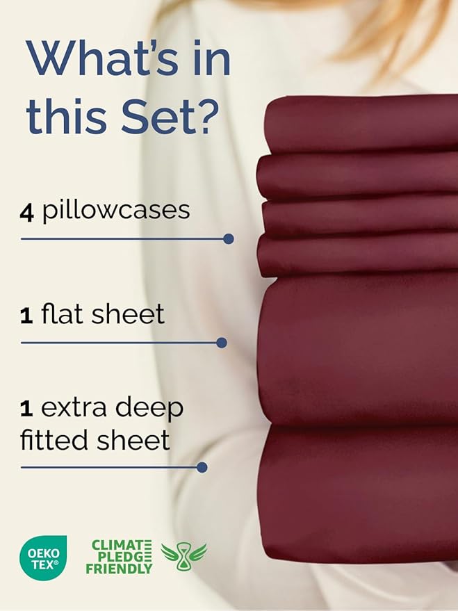 Extra Deep Cal King Sheet Set - Image 2