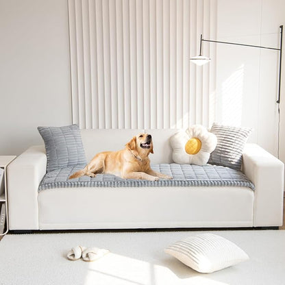 Non Slip Fuzzy Pet Couch Covers - Image 2