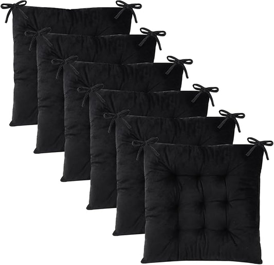 6 Pack Square Seat Cushion Chair Pads by MissSoul