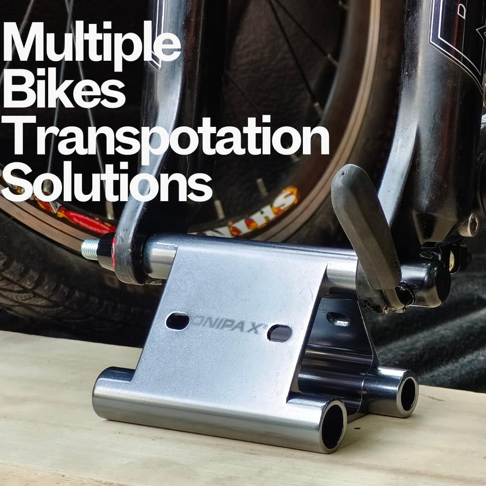 ONIPAX Bike Fork Mount Rack, Truck Bed & Van, 9mm QR/12x100/15x100