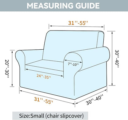 LURKA Stretch Chair Sofa Slipcovers 1 Piece Couch Covers - Image 6