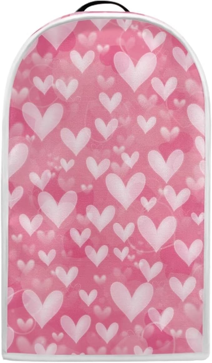Talayituse Pink Love Heart Print Blender Dust Cover, Fingerprint Protection by Unknown