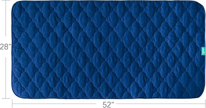 Waterproof Crib Mattress Protector Pad Cover 28" x 52", Anti Slip & Absorbent - Image 4