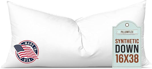 Pillowflex Synthetic Down Pillow Insert by Pillowflex