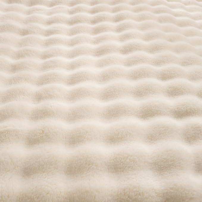 YUSOKI Luxury 3D Bubble Throw Blanket 3.1lb, All Ages, Home Decoration - Image 5