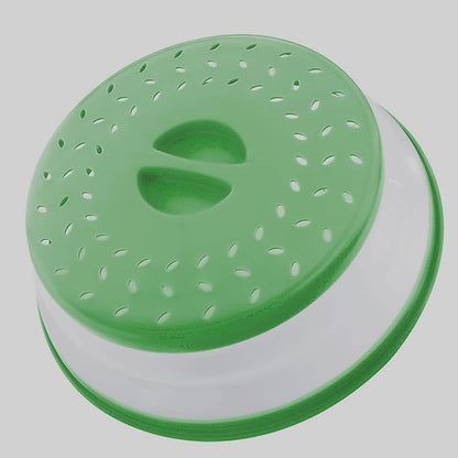 Collapsible Microwave Splatter Cover, 10.5 Inch, Dishwasher-safe, Microwave by JYYHSF