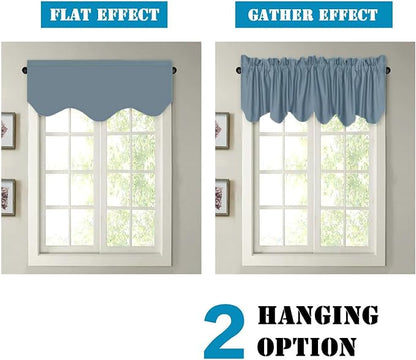 H.VERSAILTEX 2 Panels Blackout Curtain Valances - Image 6