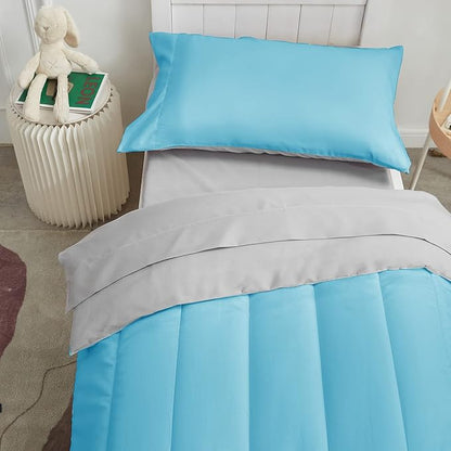 UOZZI BEDDING 4 Pieces Toddler Bedding Set Ultra Soft and Breathable Toddler - Image 5