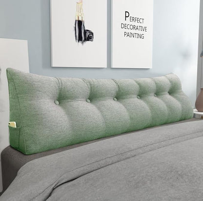 14 lbs Thickened Headboard Pillow Wedge Pillow Headboard Reading Pillow Bed by Rucener