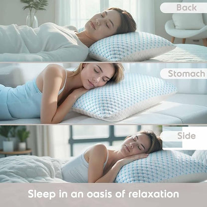 Nestl Cooling Memory Foam Pillow - Image 6