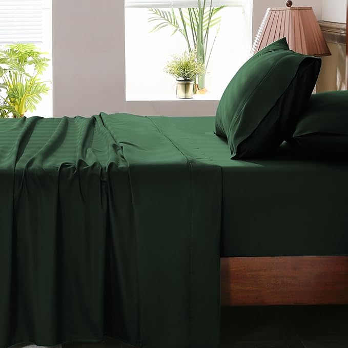 Extra Deep Pocket California King Sheets 18-24 Inch 1000 Thread Count 100% by overket