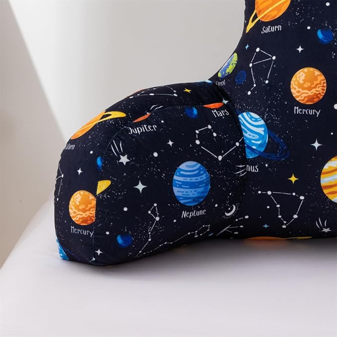 NTBED Galaxy Planet Printed Reading Pillow Bed Wedge Backrest - Image 3