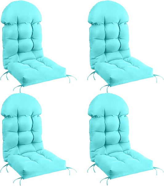 FUNBERRY Patio Chair Cushions Set of 4, Thicken Comfy Cushions by FUNBERRY