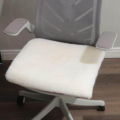 LLB Sheepskin Desk Chair Seat Cushion by LLB