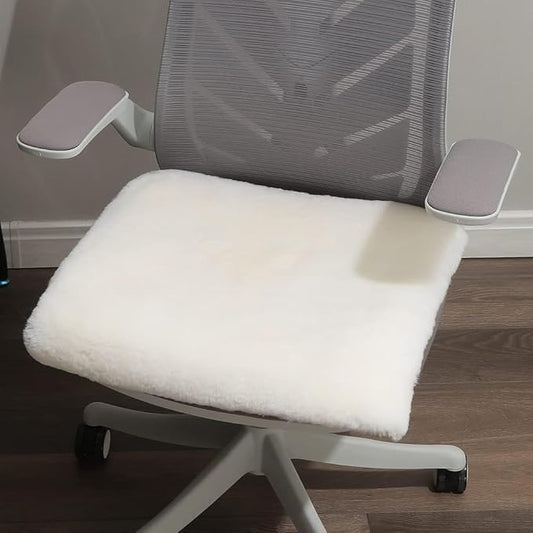 LLB Sheepskin Desk Chair Seat Cushion by LLB