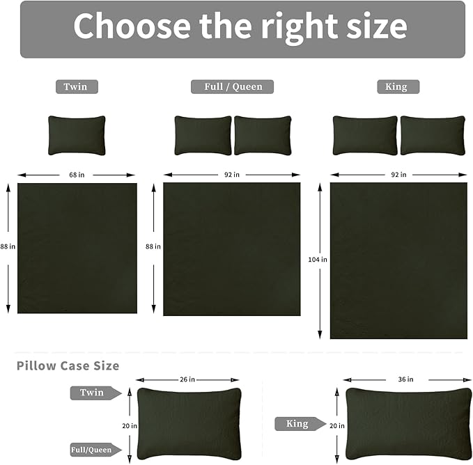 Easy-Going Full/Queen Size Reversible Quilt Set - Image 6