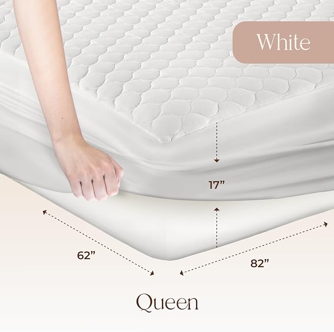 100% Cotton Organic Mattress Pad - Image 2