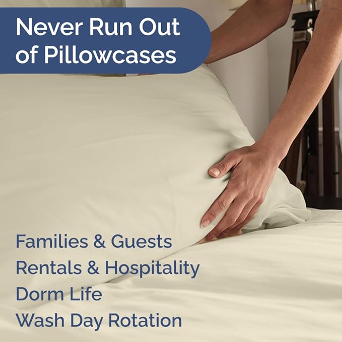 Queen Pillow Cases Set of 10 - Image 5