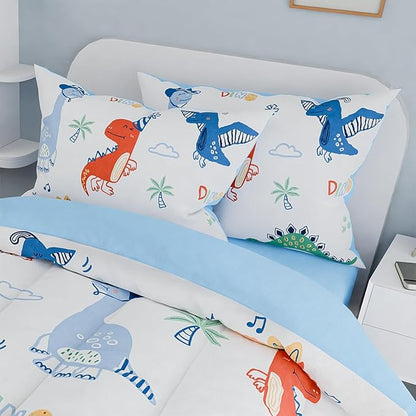SANDJEST Dinosaurs Bedding Full Set - Image 5