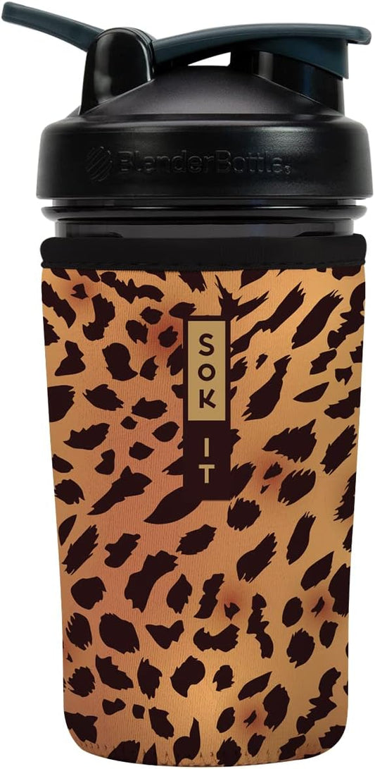 Sok It BotlSok Protein Blender Shaker Bottle Sleeve Insulated Neoprene Cover by SokIt