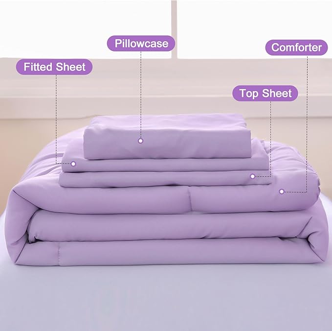 Wowelife 4 Pieces Toddler Bedding Set - Image 6
